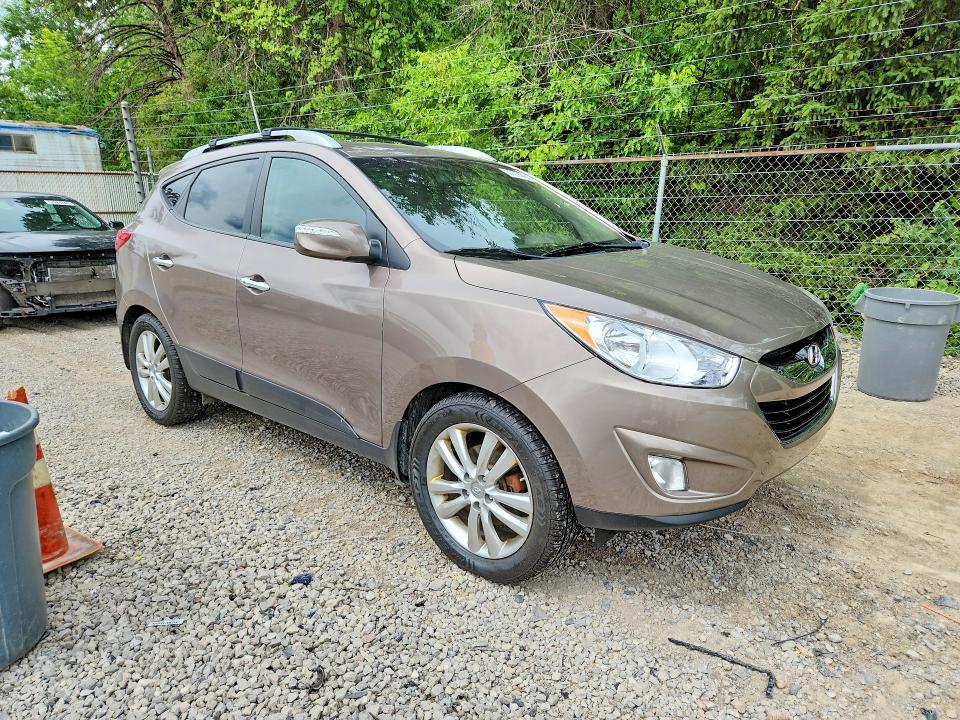 2013 Hyundai Tucson VIN KM8JUCAC3DU621147 COPART salvage auction — MECHANICAL, Oh - Certificate Of Title, sold $1,700 on 2026-07-29 (photo 4)