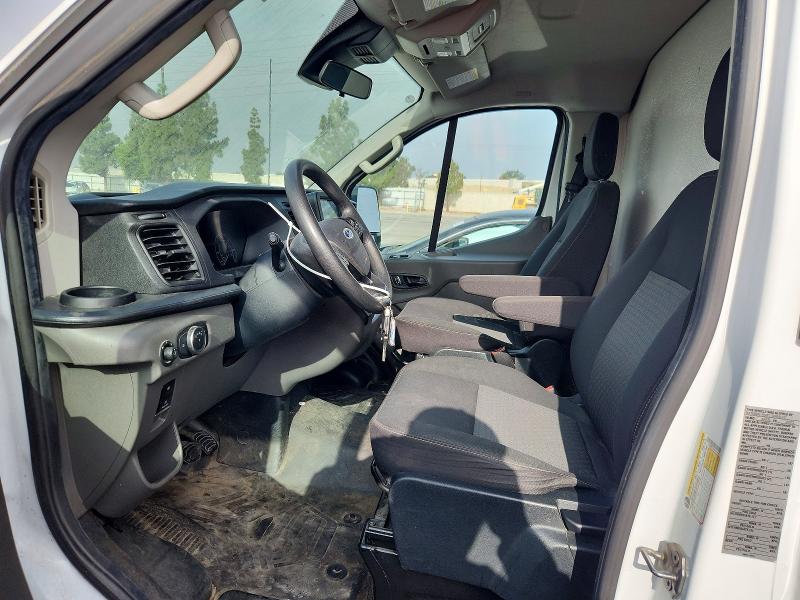 2023 Ford Transit VIN 1FTBR1Y81PKA77845 COPART salvage auction — FRONT END, Ca - Salvage Certificate, sold $11,700 on 2026-07-09 (photo 7)