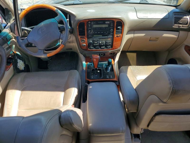 2000 Lexus Lx VIN JT6HT00W3Y0106704 COPART salvage auction — ROLLOVER, NV - SALVAGE TITLE, sold $200 on 2026-07-21 (photo 8)