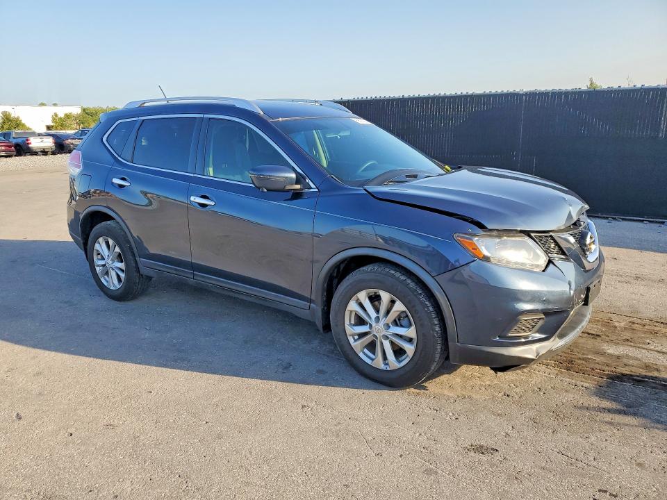 2016 Nissan Rogue VIN KNMAT2MTXGP677621 COPART salvage auction — FRONT END, Fl - Cert Of Title Slvg Rebuildable, sold $2,300 on 2026-07-14 (photo 4)