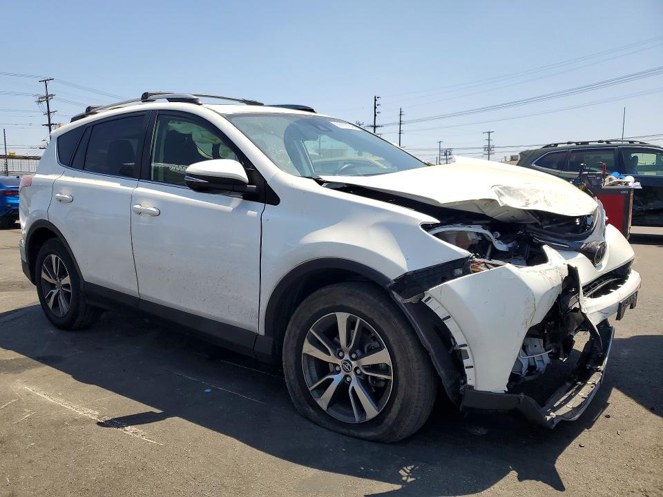 2017 Toyota VIN JTMWFREV3HJ121306 COPART salvage auction — FRONT END, Ca - Salvage Certificate, sold $4,150 on 2026-07-13 (photo 4)