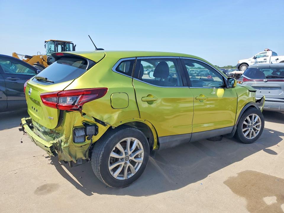 2020 Nissan Rogue sport VIN JN1BJ1CW4LW376085 COPART salvage auction — FRONT END, TX - CERTIFICATE OF TITLE, sold $2,350 on 2026-07-14 (photo 3)
