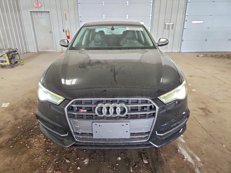 2016 Audi S6 VIN WAUF2AFCXGN154625 COPART salvage auction — REAR END, Wi - Certificate Of Title, sold $10,000 on 2026-08-03 (photo 5)