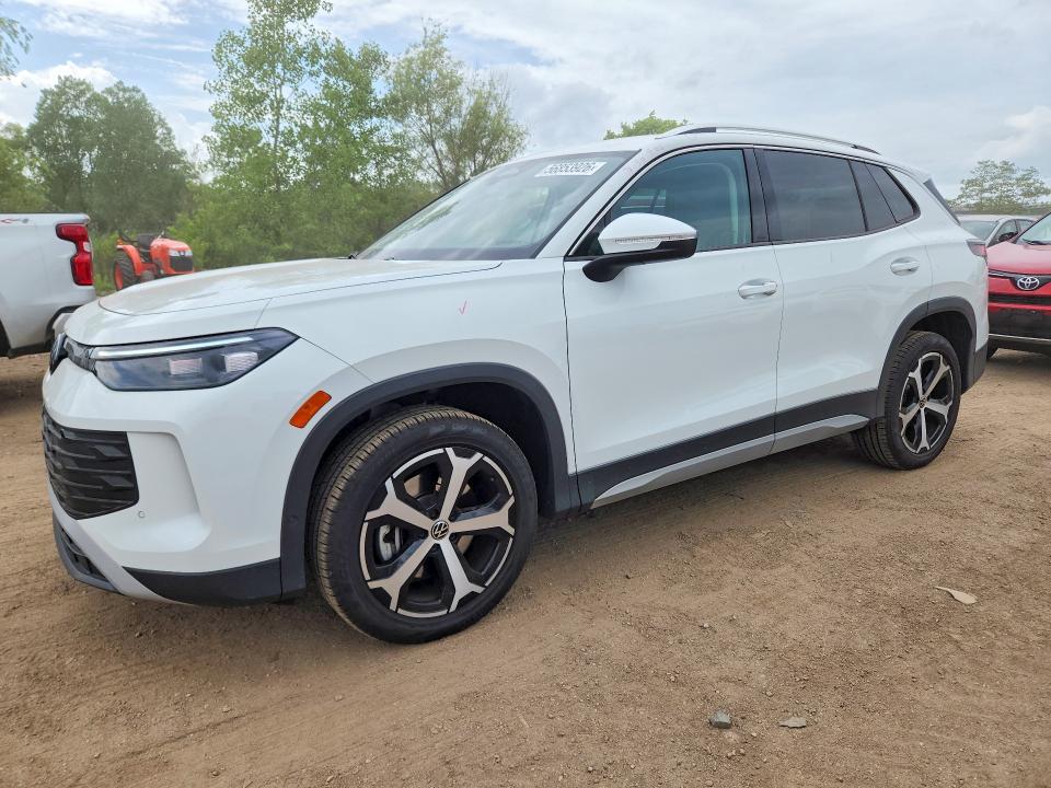2025 Volkswagen Tiguan VIN 3VVER7RM8SM035509 COPART salvage auction — HAIL, Oh - Cert Of Title-Salvage, sold $9,700 on 2026-08-10 (photo 1)