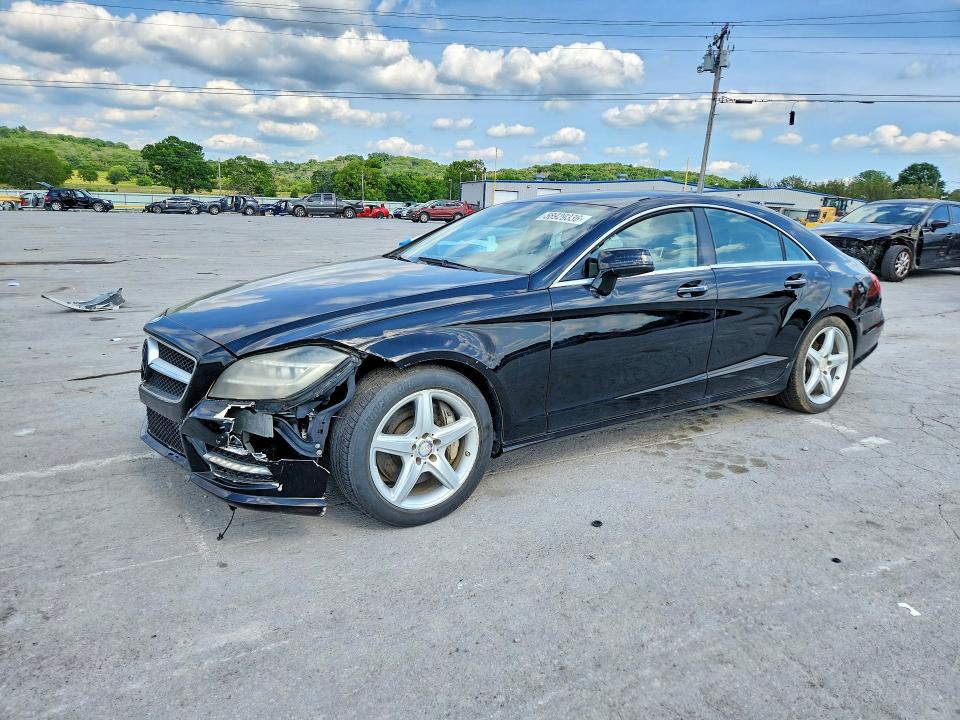 2012 Mercedes-benz VIN WDDLJ7DB4CA014521 COPART salvage auction — FRONT END, Tn - Salvage Certificate, sold $600 on 2026-08-10 (photo 1)