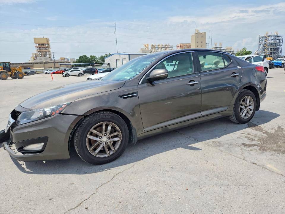 2013 Kia Optima VIN 5XXGM4A77DG190454 COPART salvage auction — FRONT END, Ms - Cert Of Title-Salvaged, sold $400 on 2026-07-29 (photo 1)