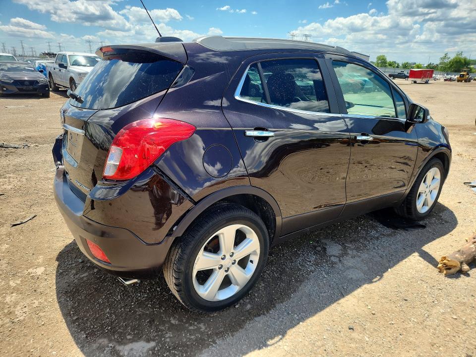 2015 Buick Encore VIN KL4CJDSBXFB036334 COPART salvage auction — REAR END, Il - Salvage Certificate, sold $975 on 2026-07-23 (photo 3)