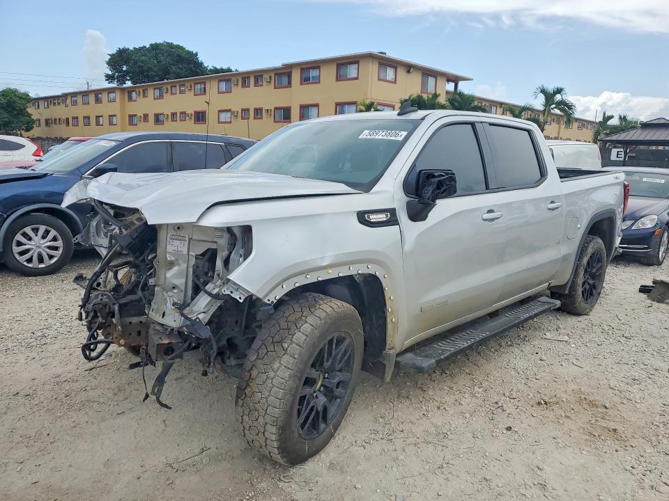 2021 Gmc SIERRA VIN 3GTU9CET6MG302826 COPART salvage auction — FRONT END, Ms - Cert Of Title-Salvaged, sold $2,700 on 2026-07-09 (photo 1)