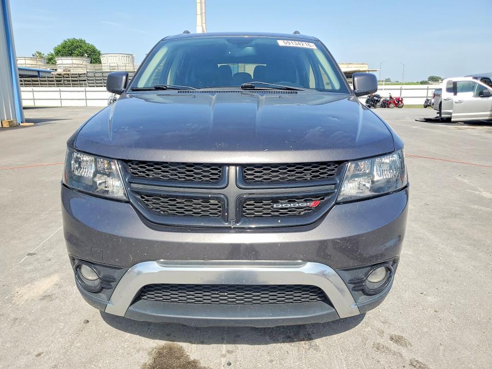 2018 Dodge Journey VIN 3C4PDDGG9JT197204 COPART salvage auction — HAIL, Ok - Cert Of Title-Salvage, sold $2,550 on 2026-07-31 (photo 5)