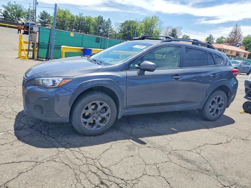 2021 Subaru Xv VIN JF2GTHSC1MH676140 COPART salvage auction — HAIL, Co - Certificate Of Title, sold $12,300 on 2026-07-23 (photo 1)