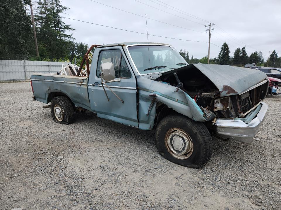 1983 Ford F-250 VIN 1FTHF25G1DPA37624 COPART salvage auction — FRONT END, Wa - Bill Of Sale, sold $150 on 2026-07-07 (photo 4)