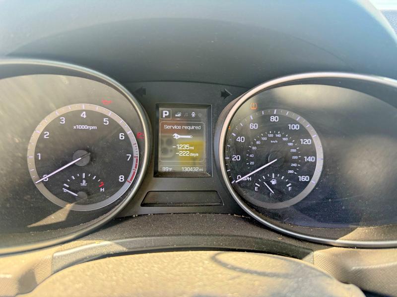 2017 Hyundai Santa fe VIN KM8SMDHF2HU219426 COPART salvage auction — MINOR DENT/SCRATCHES, Ok - Certificate Of Title (P), sold $2,200 on 2026-07-14 (photo 8)