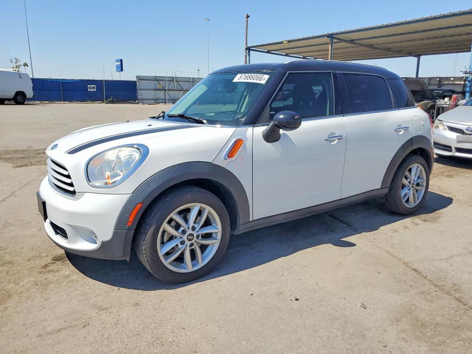 2014 Mini Cooper VIN WMWZB3C54EWR39311 COPART salvage auction — FRONT END, Nm - Cert Of Title-Salvage, sold $1,000 on 2026-07-12 (photo 1)