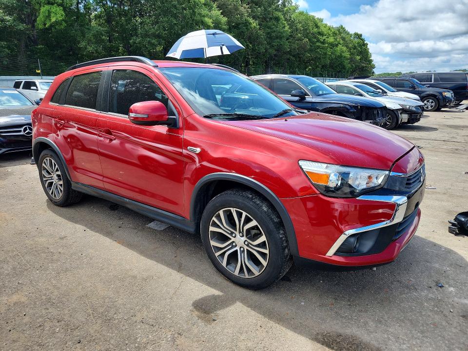 2017 Mitsubishi Outlander sport VIN JA4AP4AW2HZ061927 COPART salvage auction — SIDE, GA - CERT OF TITLE-SALVAGE, sold $325 on 2026-07-28 (photo 4)