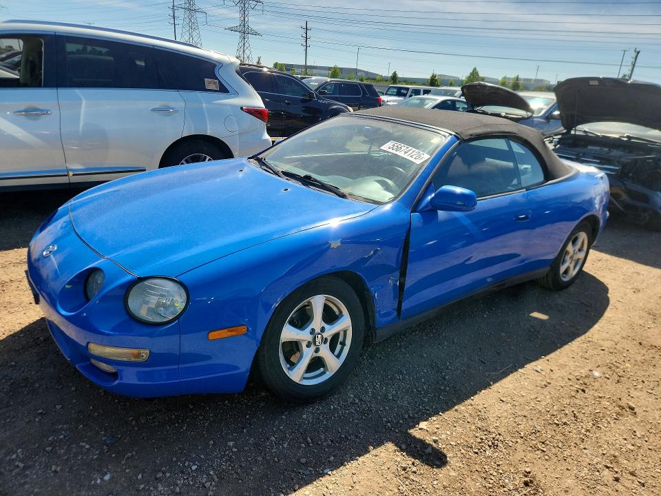 1996 Toyota Celica VIN JT5FG02T1T0034459 COPART salvage auction — SIDE, Il - Salvage Certificate, sold $1,000 on 2026-07-14 (photo 1)