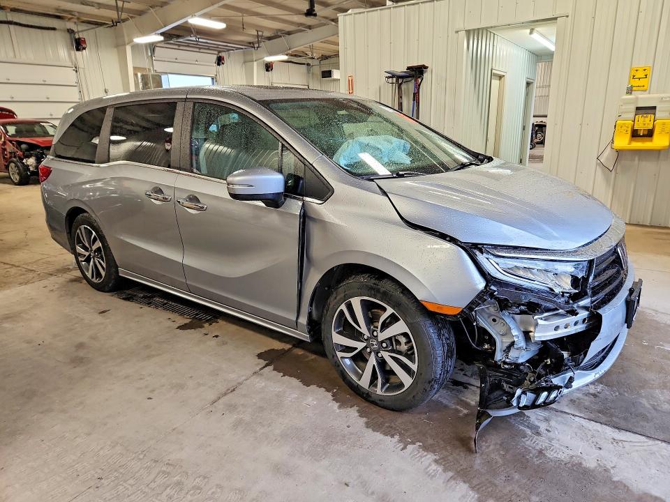 2024 Honda Odyssey VIN 5FNRL6H83RB031902 COPART salvage auction — FRONT END, Mn - Cert Of Title-Salvage, sold $7,000 on 2026-07-28 (photo 4)