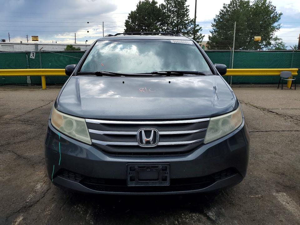 2011 Honda Odyssey VIN 5FNRL5H64BB022818 COPART salvage auction — FRONT END, CO - PUBLIC - SALVAGE TITLE, sold $3,050 on 2026-07-02 (photo 5)