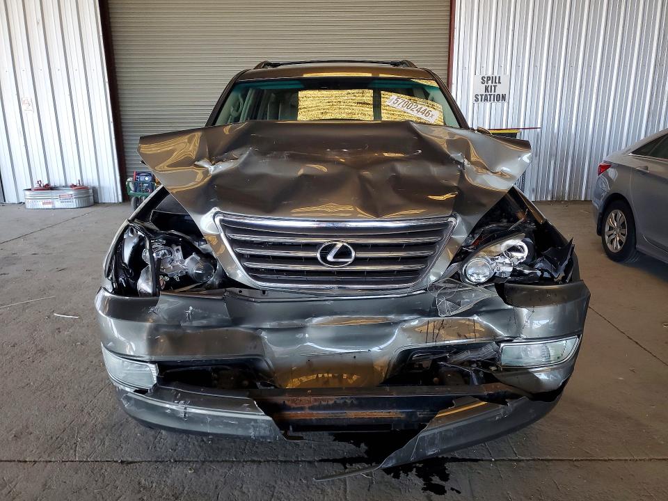 2007 Lexus Gx VIN JTJBT20X770132236 COPART salvage auction — FRONT END, Ca - Salvage Certificate, sold $3,150 on 2026-07-16 (photo 5)