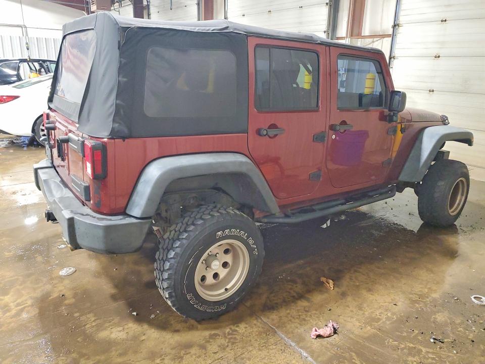 2007 Jeep Wrangler / VIN 1J4GA39117L129988 COPART salvage auction — BURN, Pa - Certificate Of Salvage, sold $1,200 on 2026-07-02 (photo 3)