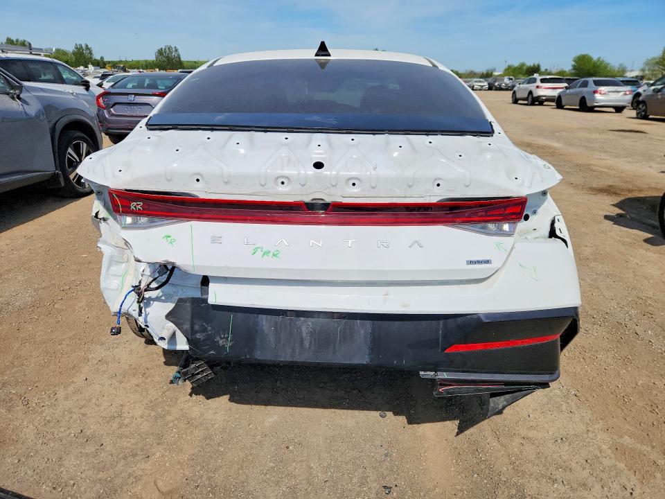 2025 Hyundai Elantra VIN KMHLN4DJ7SU179816 COPART salvage auction — REAR END, ON - PERMIT SALVAGE, sold $2,600 on 2026-07-21 (photo 6)