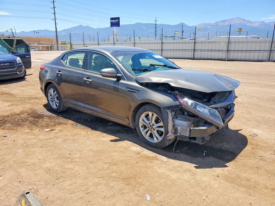 2011 Kia Optima VIN KNAGN4A72B5087101 COPART salvage auction — FRONT END, Co - Salvage Title, sold $650 on 2026-07-22 (photo 4)