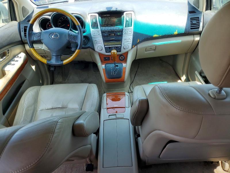 2007 Lexus Rx VIN JTJGW31UX72003113 COPART salvage auction — VANDALISM, Ca - Salvage Certificate, sold $1,050 on 2026-07-13 (photo 8)