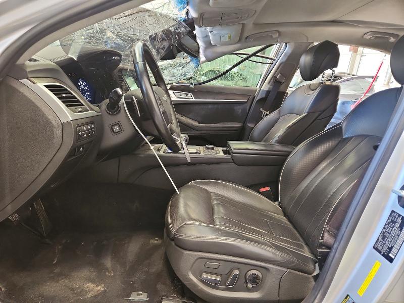 2018 Genesis G80 VIN KMHGN4JF2JU240702 COPART salvage auction — FRONT END, Mi - Cert Of Title-Rebuilt Salvage, sold $250 on 2026-07-27 (photo 7)