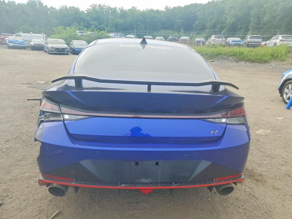 2023 Hyundai VIN KMHLW4AK9PU012052 COPART salvage auction — REAR END, Md - Cert Of Salvage > 75% Damage, sold $7,700 on 2026-07-28 (photo 6)