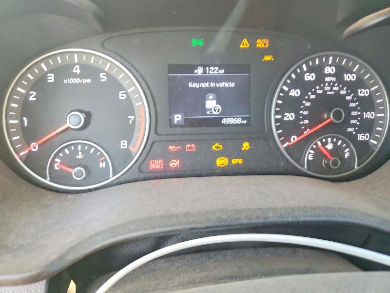 2020 Kia VIN 5XXGU4L13LG399519 COPART salvage auction — FRONT END, In - Certificate Of Title (P), sold $4,450 on 2026-07-30 (photo 8)