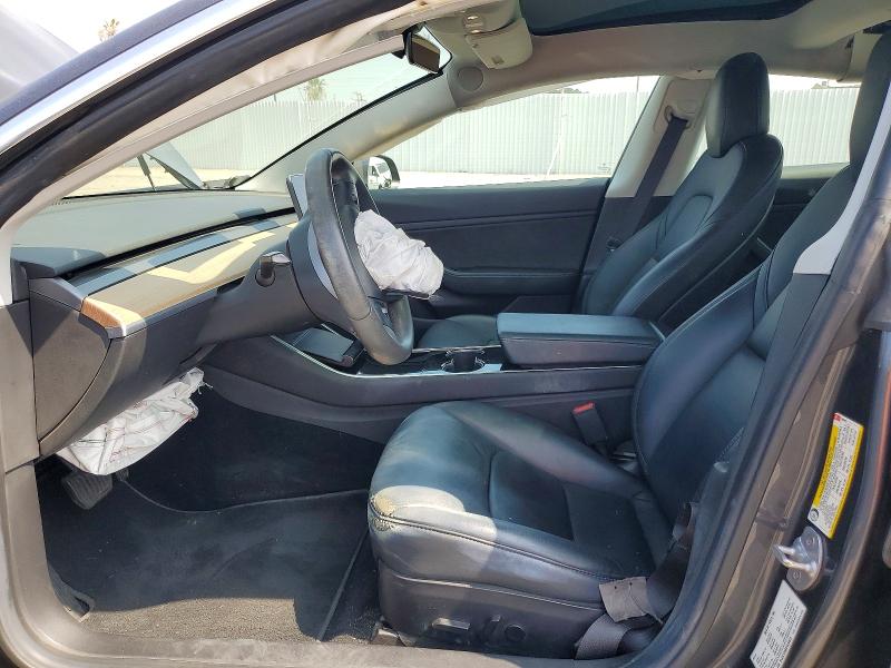 2019 Tesla Model 3 VIN 5YJ3E1EB5KF386823 COPART salvage auction — FRONT END, Ca - Salvage Certificate, sold $3,250 on 2026-07-07 (photo 7)