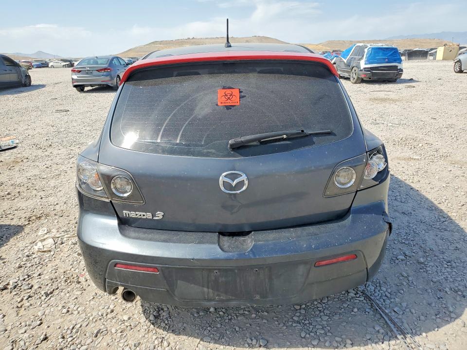 2008 Mazda 3 VIN JM1BK344581176758 COPART salvage auction — FRONT END, Ut - Salvage Certificate, sold $150 on 2026-07-28 (photo 6)
