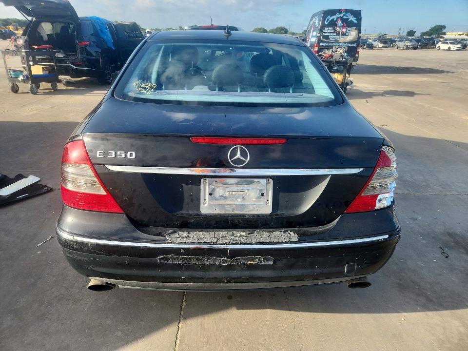 2009 Mercedes-benz E-class VIN WDBUF56X59B417888 COPART salvage auction — FRONT END, TX - SALVAGE VEHICLE TITLE (P), sold $450 on 2026-07-09 (photo 6)