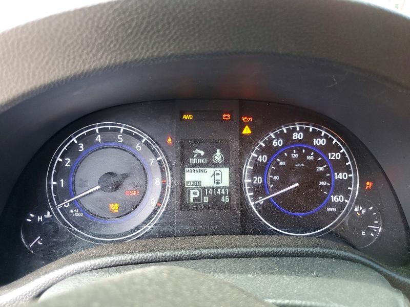 2010 Infiniti G37 VIN JN1CV6ARXAM456390 COPART salvage auction — SIDE, Md - Cert Of Salvage > 75% Damage, sold $1,850 on 2026-07-27 (photo 9)