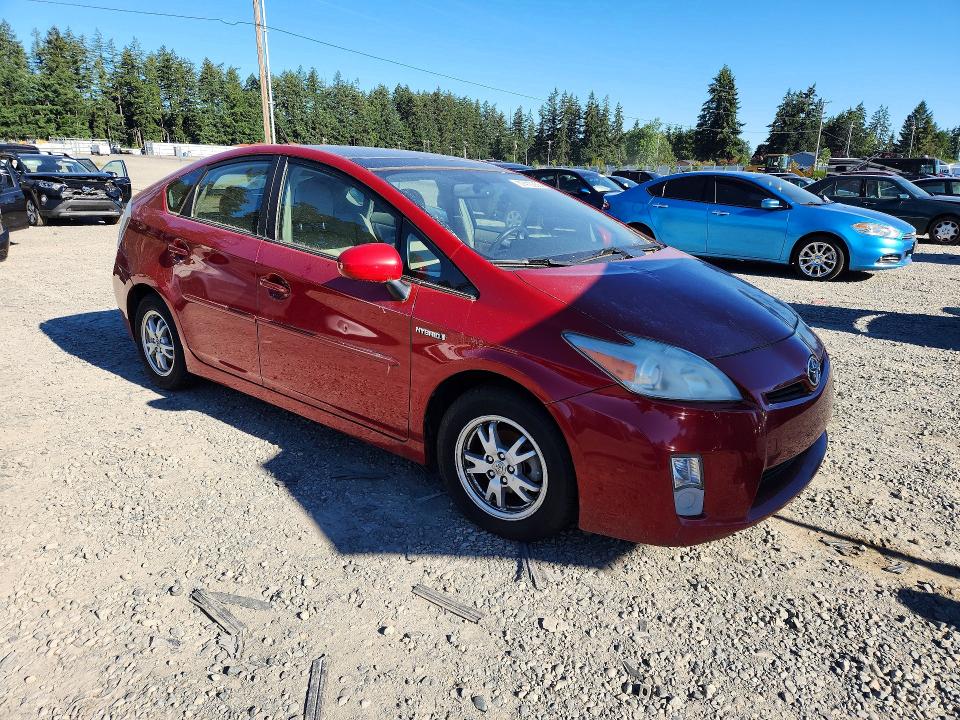 2011 Toyota Prius VIN JTDKN3DU0B0301511 COPART salvage auction — REAR END, WA - CERT OF OWNERSHIP-REBUILT, sold $900 on 2026-07-24 (photo 4)