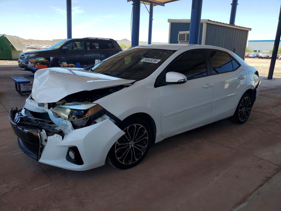 2015 Toyota VIN 5YFBURHE3FP239509 COPART salvage auction — FRONT END, Az - Cert Of Title - Salvage, sold $3,500 on 2026-07-07 (photo 1)