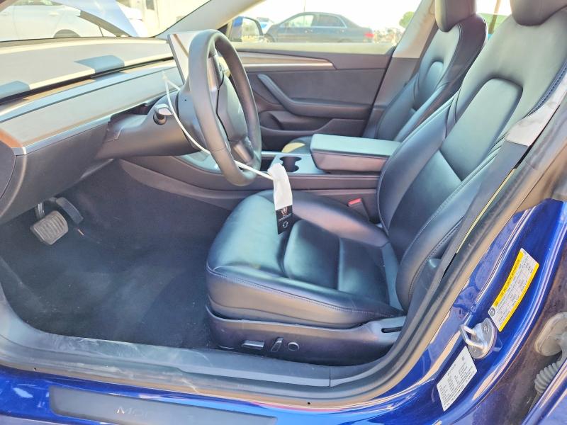2022 Tesla VIN 5YJ3E1EB0NF106357 COPART salvage auction — FRONT END, Ca - Salvage Certificate, sold $7,700 on 2026-08-31 (photo 7)