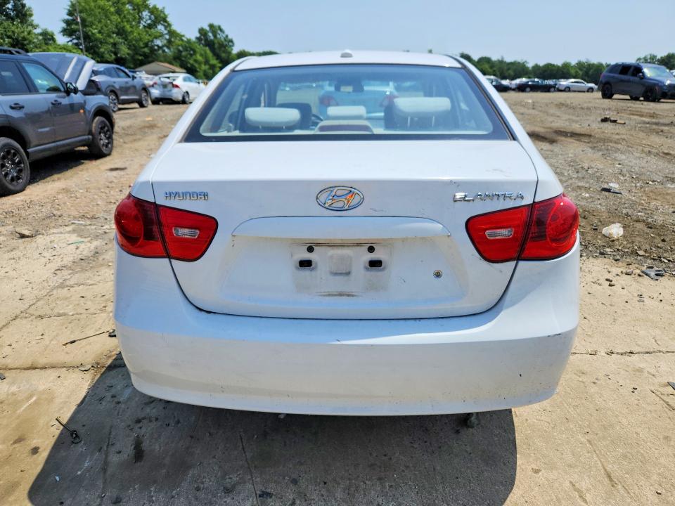2007 Hyundai Elantra VIN KMHDU46D77U212562 COPART salvage auction — FRONT END, NY - MV-907A SALVAGE CERTIFICATE, sold $450 on 2026-07-15 (photo 6)
