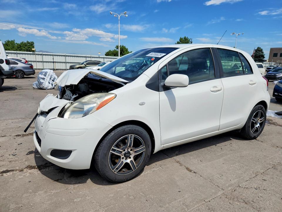 2010 Toyota Yaris VIN JTDKT4K31A5306255 COPART salvage auction — FRONT END, CO - PUBLIC - SALVAGE TITLE, sold $1,200 on 2026-07-27 (photo 1)