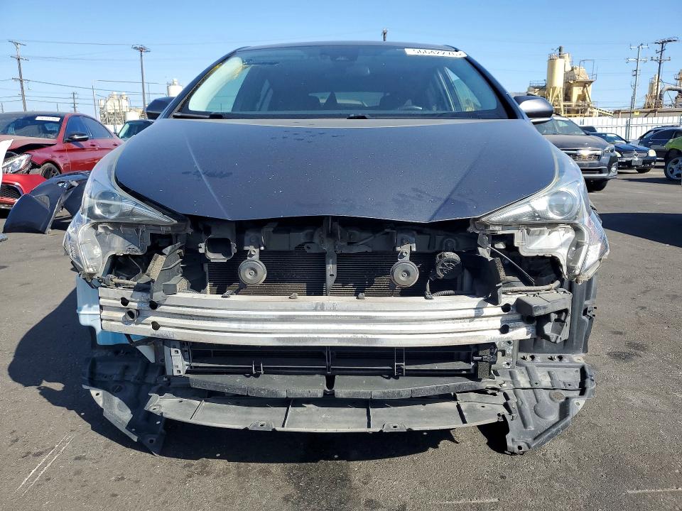 2016 Toyota Prius VIN JTDKARFU6G3024106 COPART salvage auction — FRONT END, Ca - Salvage Certificate, sold $2,350 on 2026-07-06 (photo 5)