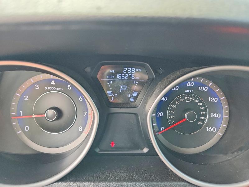 2013 Hyundai Elantra VIN KMHDH4AE1DU971000 COPART salvage auction — NORMAL WEAR, Il - Certificate Of Title, sold $775 on 2026-07-13 (photo 9)
