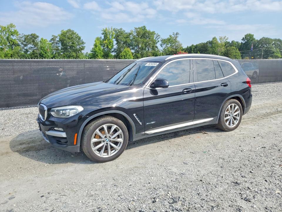 2018 BMW X3 VIN 5UXTR9C55JLD63376 COPART salvage auction — MECHANICAL, Ga - Certificate Of Title (P), sold $7,800 on 2026-07-20 (photo 1)