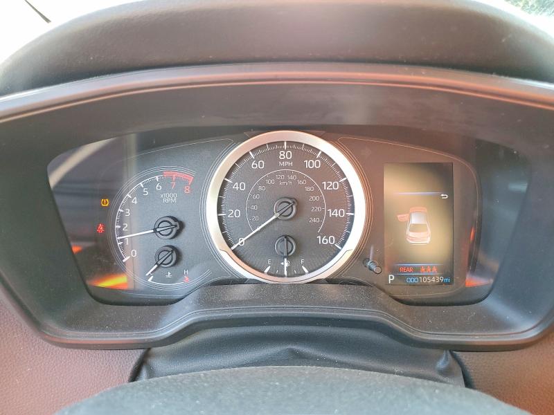 2020 Toyota Corolla VIN JTDEPRAE9LJ026126 COPART salvage auction — FRONT END, MA - CERT OF TITLE-SALVAGE, sold $4,100 on 2026-07-30 (photo 9)
