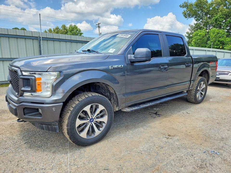 2019 Ford F-150 VIN 1FTEW1E58KKC95029 COPART salvage auction — HAIL, La - Certificate Of Title (P), sold $9,800 on 2026-07-09 (photo 1)