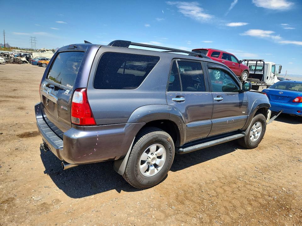 2007 Toyota 4runner VIN JTEZU14R478081697 COPART salvage auction — FRONT END, Az - Cert Of Title - Salvage, sold $2,150 on 2026-07-06 (photo 3)