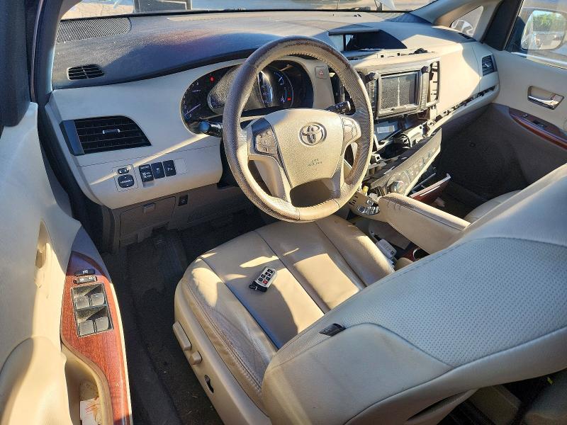 2011 Toyota Sienna VIN 5TDDK3DC4BS026859 COPART salvage auction — REAR END, NY - MV-907A SALVAGE CERTIFICATE, sold $1,200 on 2026-07-16 (photo 8)