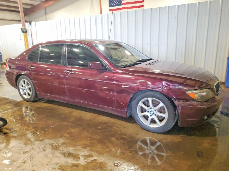 2008 BMW 7er VIN WBAHN83598DT85408 COPART salvage auction — SIDE, Pa - Certificate Of Salvage, sold $350 on 2026-07-17 (photo 4)
