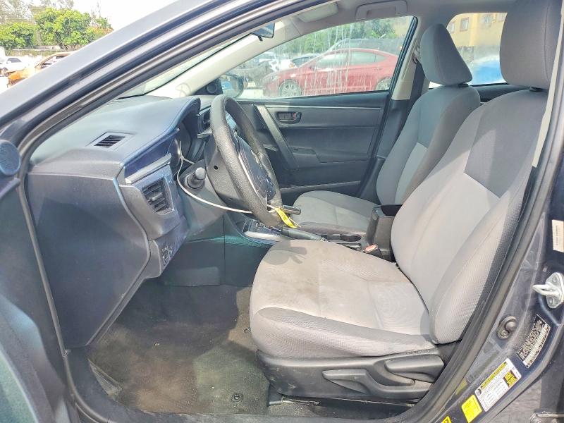 2016 Toyota Corolla VIN 5YFBURHE2GP509041 COPART salvage auction — NORMAL WEAR, FL - CERT OF TITLE SLVG REBUILDABLE, sold $3,250 on 2026-07-10 (photo 7)
