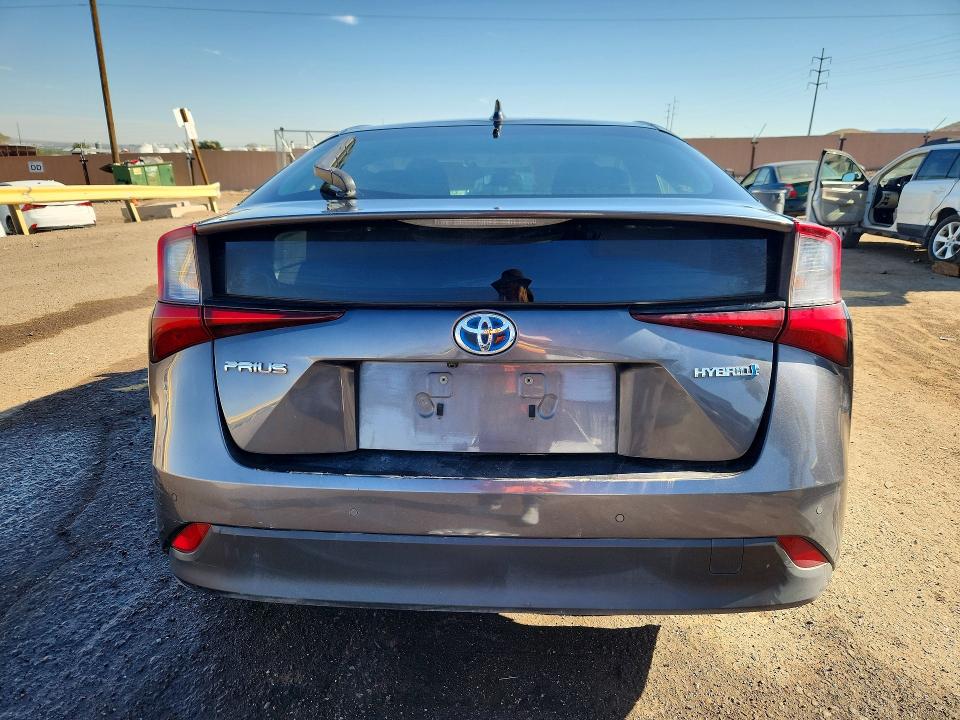 2019 Toyota Prius VIN JTDKARFU6K3071869 COPART salvage auction — SIDE, Nm - Cert Of Title-Salvage, sold $550 on 2026-07-30 (photo 6)