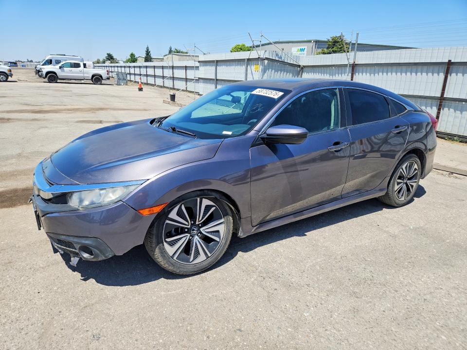 2017 Honda Civic VIN 2HGFC1F36HH638366 COPART salvage auction — FRONT END, Ca - Salvage Certificate, sold $2,250 on 2026-07-17 (photo 1)
