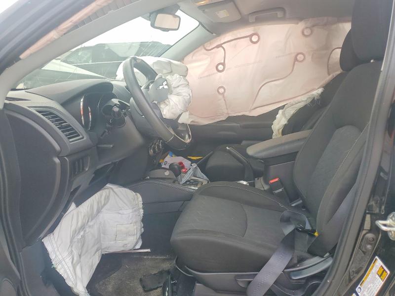 2021 Mitsubishi Outlander VIN JA4APUAUXMU021732 COPART salvage auction — FRONT END, Tx - Salvage Vehicle Title, sold $1,750 on 2026-07-16 (photo 7)